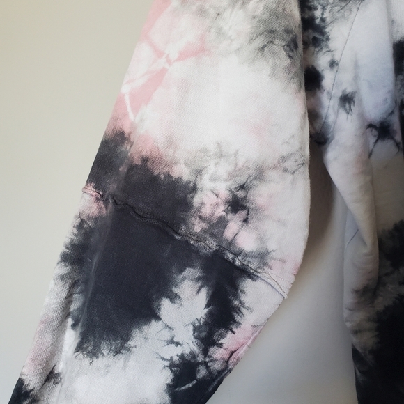 DTLA Brand Jeans Tie Dye Cotton Crew Neck Sweatshirt Cosmic Size XS - Picture 5 of 9